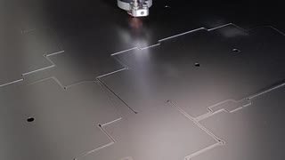 Laser Cutting 18 Gauge Steel