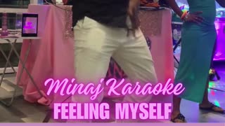 Minaj Karaoke | Feeling Myself Cover | I Sing With Jeannie Magical Karaoke