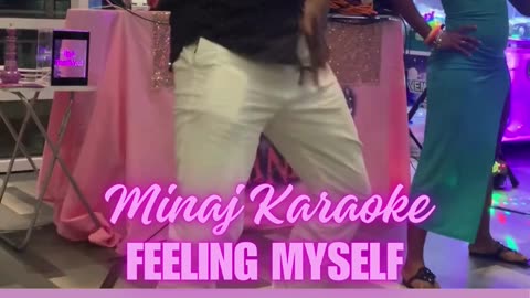 Minaj Karaoke | Feeling Myself Cover | I Sing With Jeannie Magical Karaoke