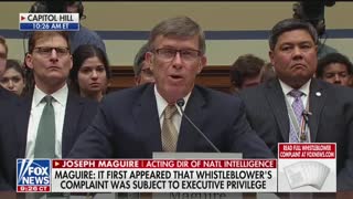 Turner questions acting DNI in whistleblower hearing