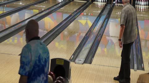 Three Old Guys Bowling - August 1, 2022