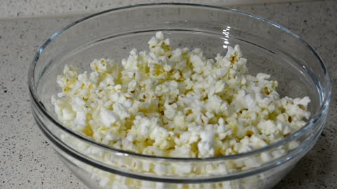 Homemade Microwave Popcorn from scratch