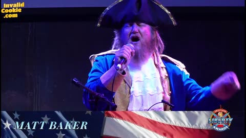 Matt Baker live at the American Liberty Awards