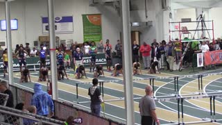 20190208 NCHSAA 3A State Indoor Track & Field Championship - Girls’ 55 meter hurdles - Final