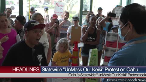 616 UnMask Our Keiki Statewide Protest - Oahu (April 20, 2022)