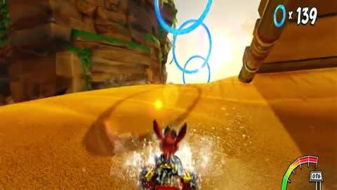 Crash Team Racing Nitro Fueled - Crash Cove Ring Rally Gameplay