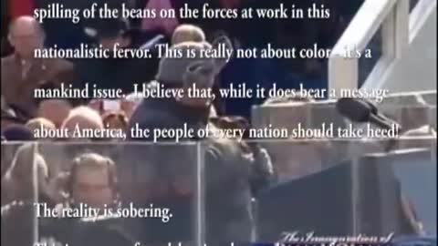 America My country tis of thee Obama Inauguration Concert Aretha Franklin speech reversal