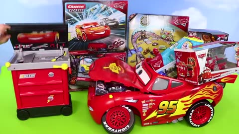 Cars 3 Toys with Lightning McQueen for K