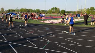 5.10.22 - Boys 400m Dash (Both Heats) at Scott County HS