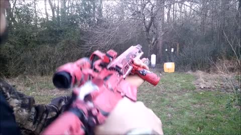 Shooting Pinky(AR-15) + Hydrodip Result (old vid)
