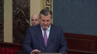 Senator Ted Cruz (R-TX) Blasts Biden for Weakness on the Senate Floor