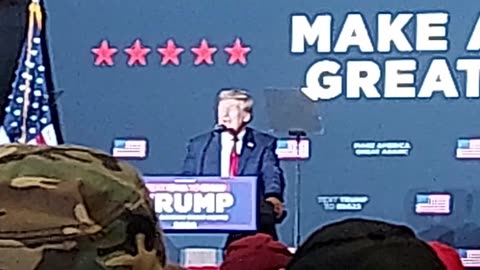 Trump rally, Ottumwa, Iowa 10-1-23