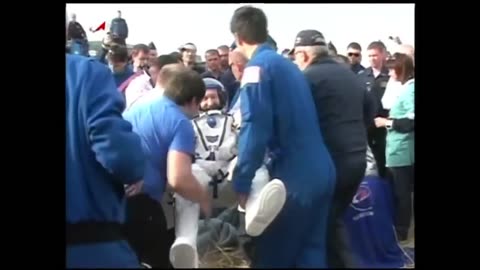 Expedition 30 Crew Lands Safely in Kazakhstan