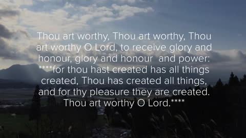 Christian Worship Music - Thou Art Worthy (Revelations 4:11) by Jeff Wooldridge