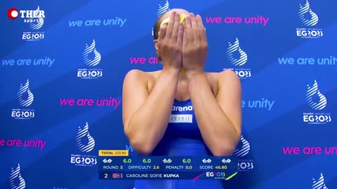 Caroline KUPKA - 1m Springboard Divig Final Highlights