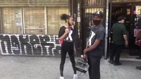 BLM mob shuts down business in NYC because they were open on Malcolm X's birthday
