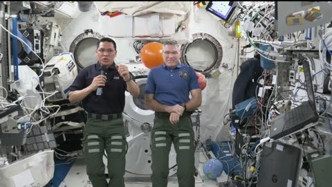 Expedition 69 Space Station Crew Answers Galveston_ Texas_ Student Questions