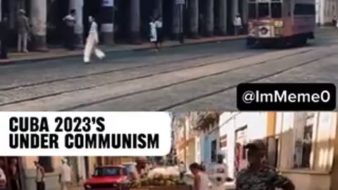 Cuba before and after Communism