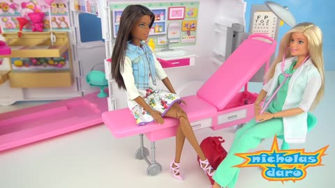 Hospital Equipments Barbie Toys