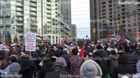Gaza in every city - Celebration Square - Toronto4palestine (mississauga, square one)