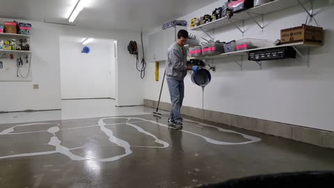 How To Epoxy Coat Your Garage Floor | Must Watch For Diy'rs