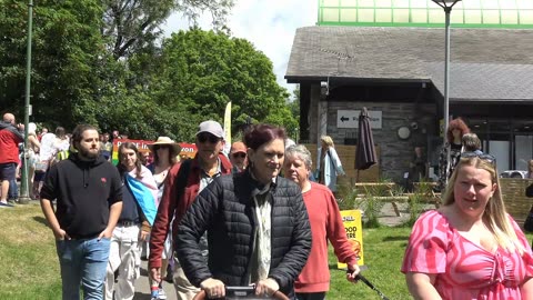 Tavistock Devon Gay LGBTQIA+ Pride 2024 The Parade Part 2.