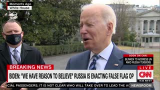 Biden Says He Thinks Russia Will Invade Ukraine