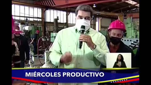 Maduro reitera que Venezuela producirá 2 millones de barriles diarios en 2022