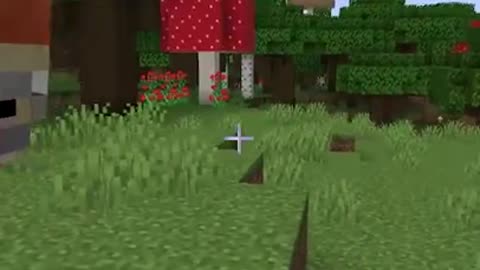 Minecraft but All Mobs are Invisible #shorts