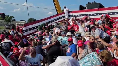 Corey Comperatore Carried Away From Stands Following Shooting at Trump Rally