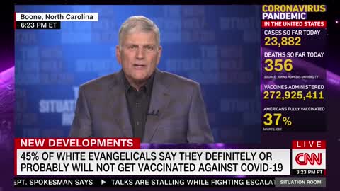 Franklin Graham Compares Vaccine To Jesus
