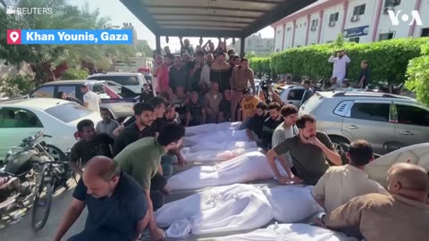 Funerals held for gazans killed in Israeli airstrikes