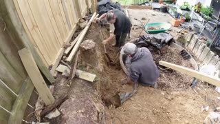 BBQ Area And Retaining - E7 - The garden job #2