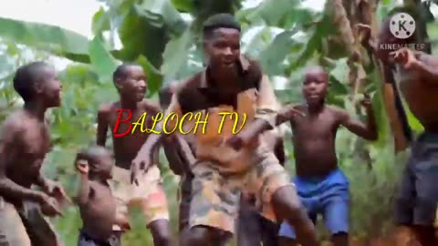 African kids Dance in Balochi song