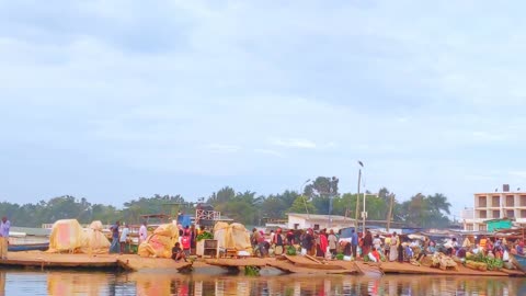 Village market vendors' life in Uganda