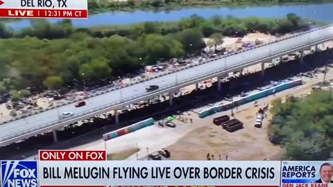 Biden’s Border out of control 11k under bridge