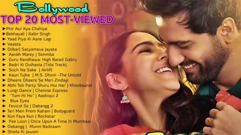 Top 20 Bollywood Hindi | Best Romantic Songs | Best of Arijit Singh, Jubin Nautyal