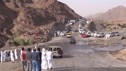 Arab youngsters drifting in hatta