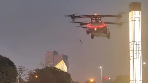 COCHE VOLADOR EN CHINA