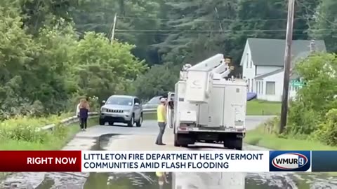 Littleton Fire Department helps Vermont communities amid flash flooding