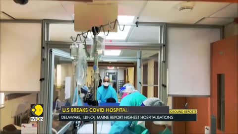 United States break Covid hospitalization record | Coronavirus | International News Update