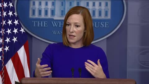 Jen Psaki Says Russia-Germany Pipeline Part Of 'Contingency Planning' Amid Tensions At Ukraine Border