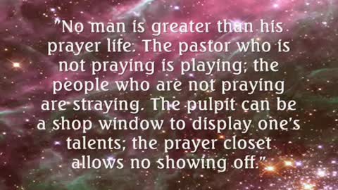 Some Quotes from Leonard Ravenhill.