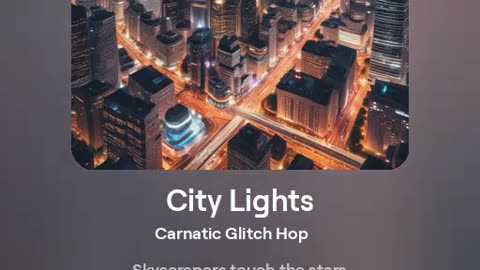 City Lights song
