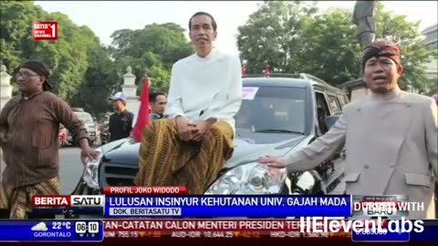profile of Pak Jokowi, President of Indonesia