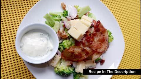Keto Recipes - Bacon and Broccoli Salad