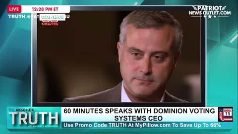 Dominion Voting Machine CEO Makes an Appearance on 60 Minutes. Cry me a river! Criminal! 😆