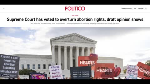 SCOTUS overturns Roe V. Wade? Just another tactic for generating civil unrest?