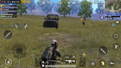 5 Flare Gun Party At The Same Time In Pubg Mobile Game