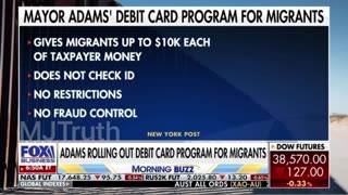🖕 New York Mayor Adams Debit Card Program for Illegals